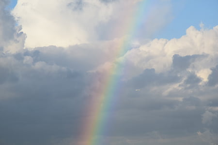 rainbow during daytime thumbnail