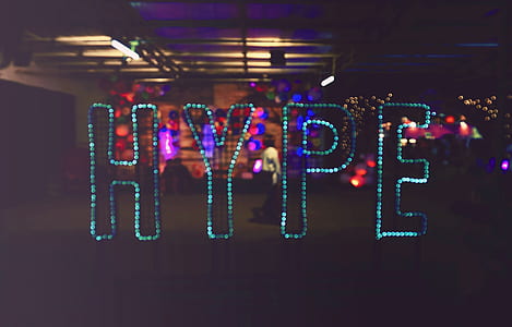blue hype LED decor thumbnail