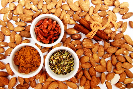 almond nuts photograph thumbnail