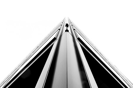 low angle photo of black and gray structure thumbnail