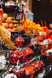 La Boqueria food market Barcelona Spain thumbnail