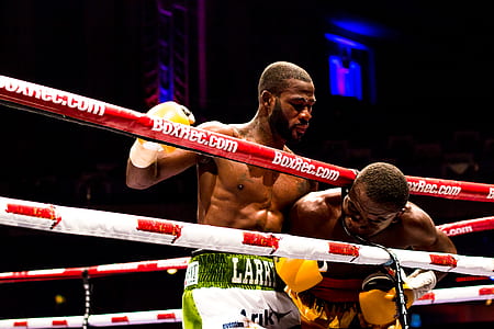 two boxer player inside ring thumbnail