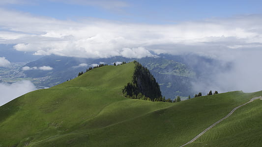 landscape photo of green mountain thumbnail