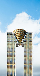 view of gray concrete building thumbnail