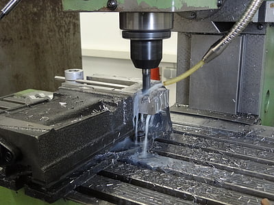 drill press filled with water thumbnail
