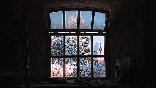 photography of brown wooden framed glass windowpane thumbnail