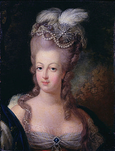 woman with white fur headdress painting thumbnail