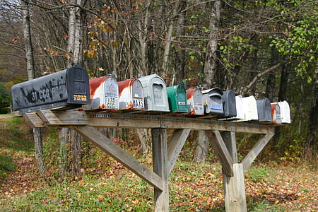 assorted-colored mailboxes thumbnail