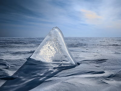 ice cube on body of water thumbnail