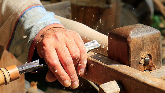 person holding chisel thumbnail