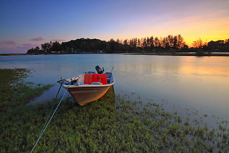 dawn, landscape, nature, sunset thumbnail