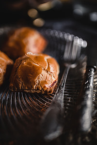 Sweet buns with cream cheese inside thumbnail
