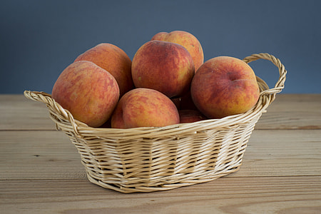 Peach, Peaches In The Basket thumbnail