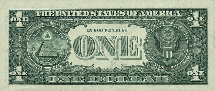 1 U.S. dollar bill thumbnail