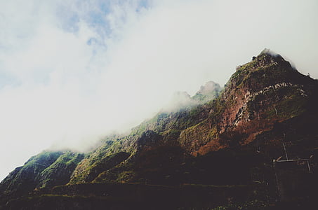 cloud covering the top of the mountain thumbnail