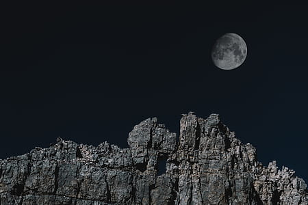 Mountain Rock and Moon thumbnail