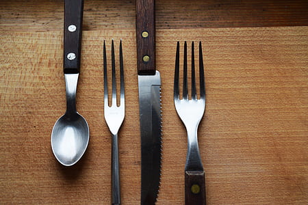 flat lay photography of utensil thumbnail