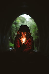 man holding LED light thumbnail