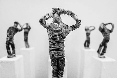 Selective Focus and Grayscale Photography of Mannequin thumbnail