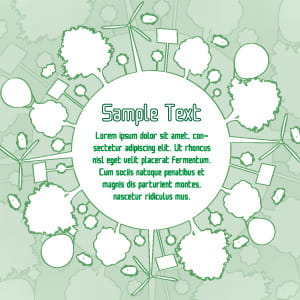 Eco Green Banner Design Ai File Free Graphics Uihere