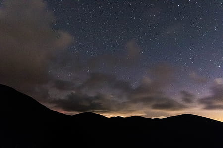 silhouette of mountain thumbnail