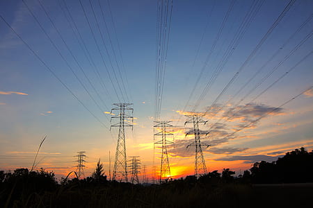 dawn, landscape, sky, sunset thumbnail