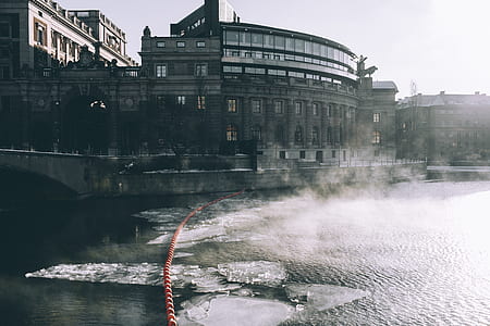 melting ice on river thumbnail