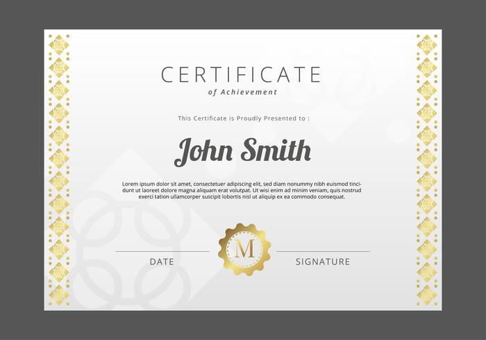 free certificate template ai svg eps file free graphics ai certificate template