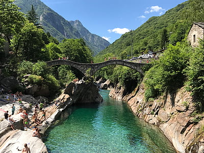 river above bridge at daytime thumbnail