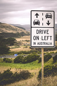Drive on Left road signage thumbnail