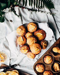 brown cupcakes on white surface thumbnail