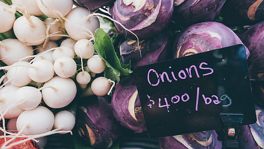 purple onion lot and white radish lot thumbnail