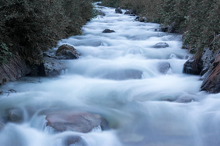 time-lapse photo of body of water thumbnail
