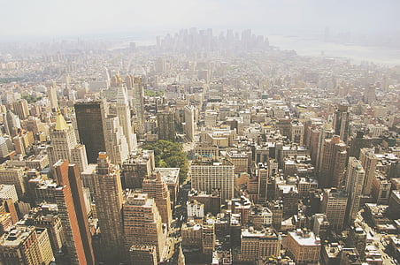 aerial photography of city buildings during daytime thumbnail