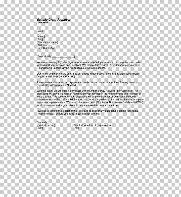 Cover Letter Grant Writing Application For Employment Resume Proposal Png Clipart Free Cliparts Uihere