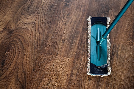 teal and black mop thumbnail