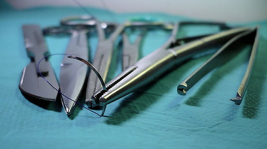 closeup photo of gray pliers set thumbnail