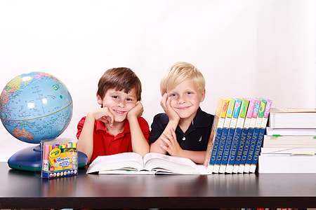 boys wearing red and black polo shirt thumbnail