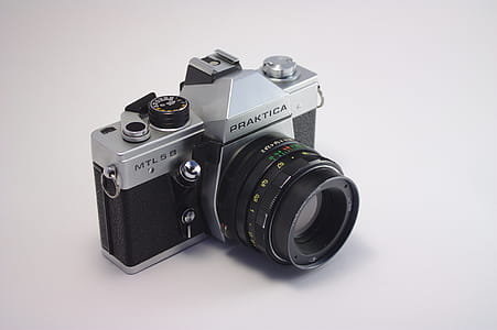 Close-Up Photography of Praktica Camera thumbnail