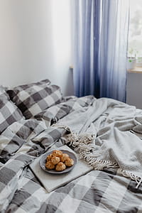 Blue pillows on a carpet thumbnail