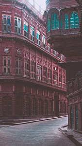 photo of red concrete buildings thumbnail