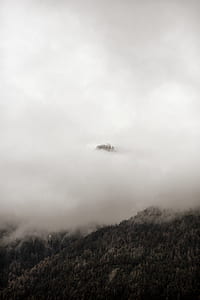 landscape photography of foggy mountain thumbnail