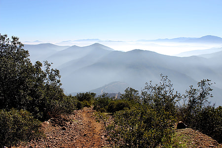 Fog Above the Mountains and Hills in Chile thumbnail
