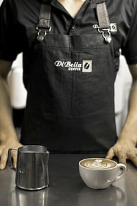 Man Prepared Cup of Cappuccino thumbnail