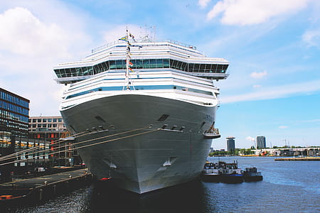 Cruise Ship in Port thumbnail