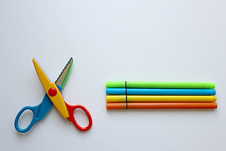 art, desk, pens, school thumbnail
