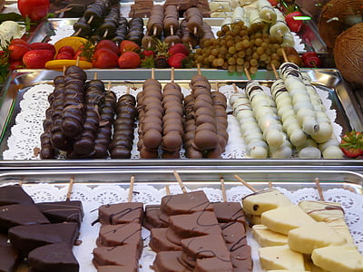 sweet in sticks on trays thumbnail