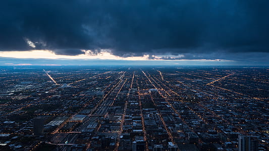 bird's eye view of city thumbnail