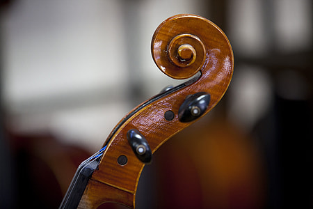 tilt shift focus photography of brown instrument tuner thumbnail