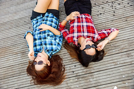sunny, fashion, summer, friends thumbnail